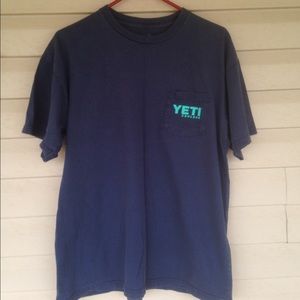 100% cotton YETI tshirt